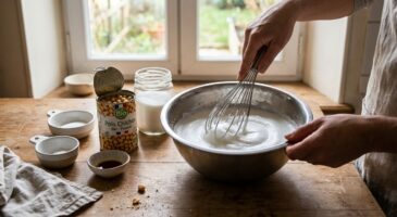 Arrêtez de jeter ce jus de légumineuses : sans œufs, il donne des blancs en neige bluffants et zéro déchet