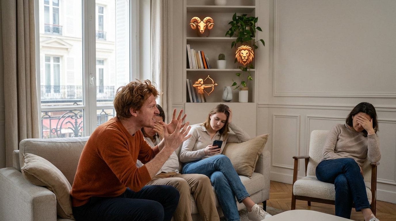 Astrologie : ces 3 signes du zodiaque explosent sans prévenir et pourrissent la vie de leurs proches