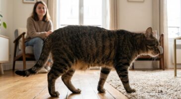 Attention, cette peau qui pend sous le ventre de votre chat n’est pas du gras : ce secret vétérinaire va vous surprendre