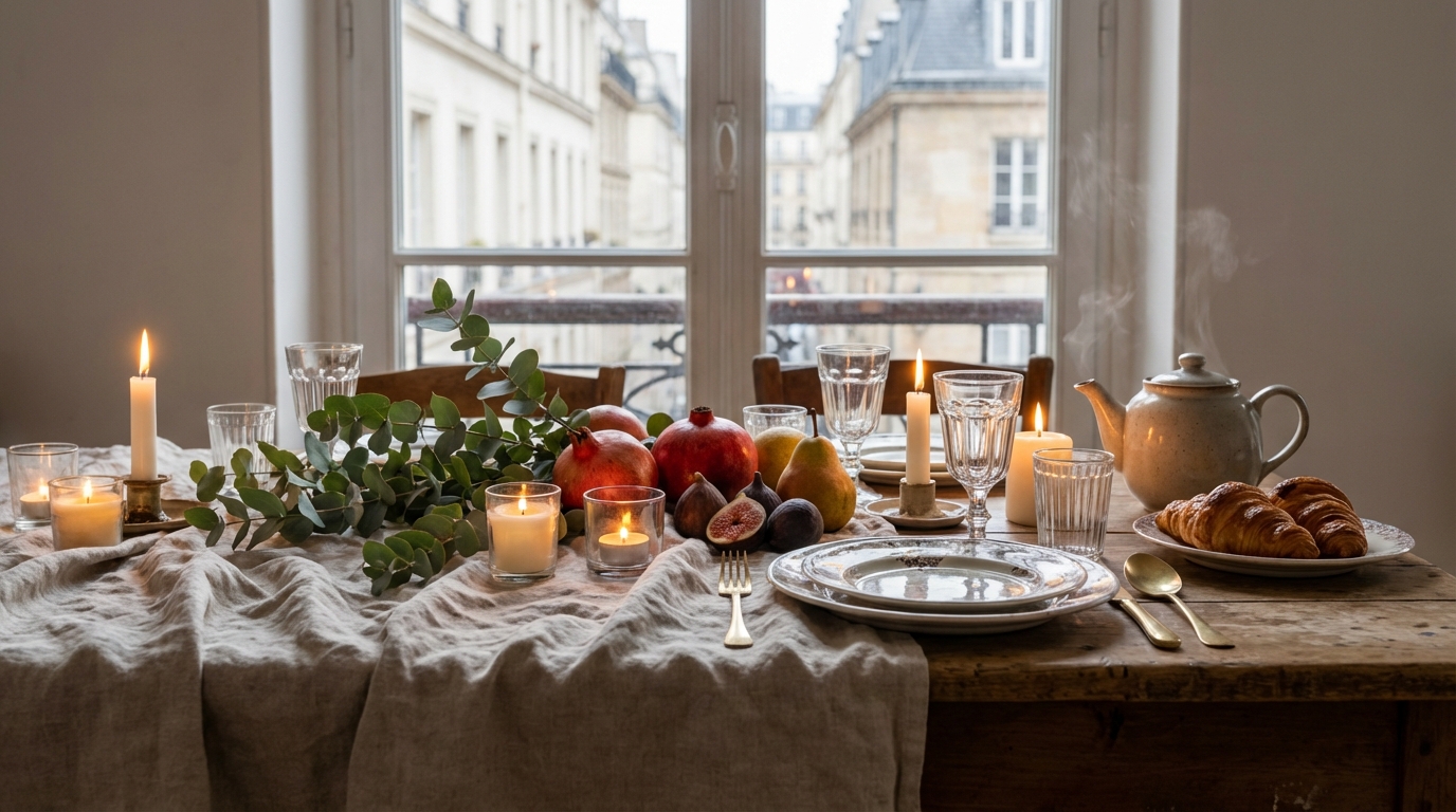 Avant d’acheter de la déco chère, testez cette façon de dresser la table du dimanche pour moins de 20 €