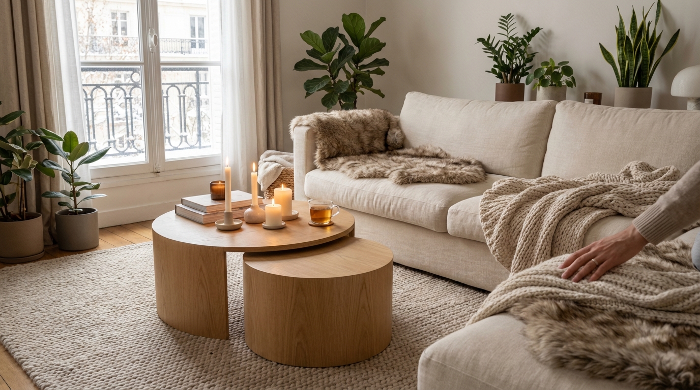 Avant de pousser vos murs : cette table basse Conforama à moins de 80 € agrandit visuellement le salon et allège tout