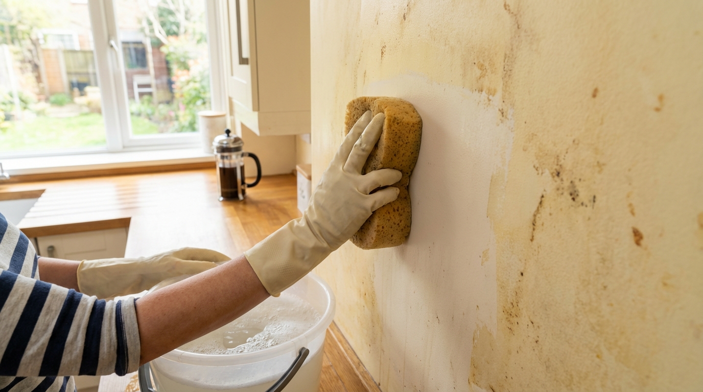 Avant de repeindre vos murs gras ou jaunis par la nicotine, ce nettoyage méconnu permet d’éviter cloques et taches