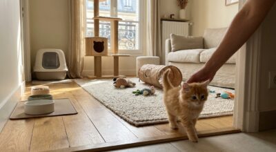 Avant l&rsquo;arrivée d&rsquo;un chaton : cette erreur chez vous provoque nuits blanches, pipis hors litière et rideaux ruinés