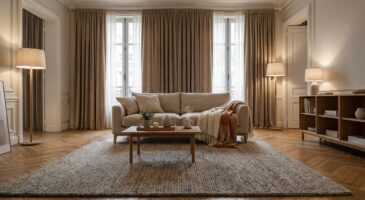 Avez-vous testé le salon du soir ? Cette nouvelle façon d’aménager promet des soirées d’hiver méconnaissables