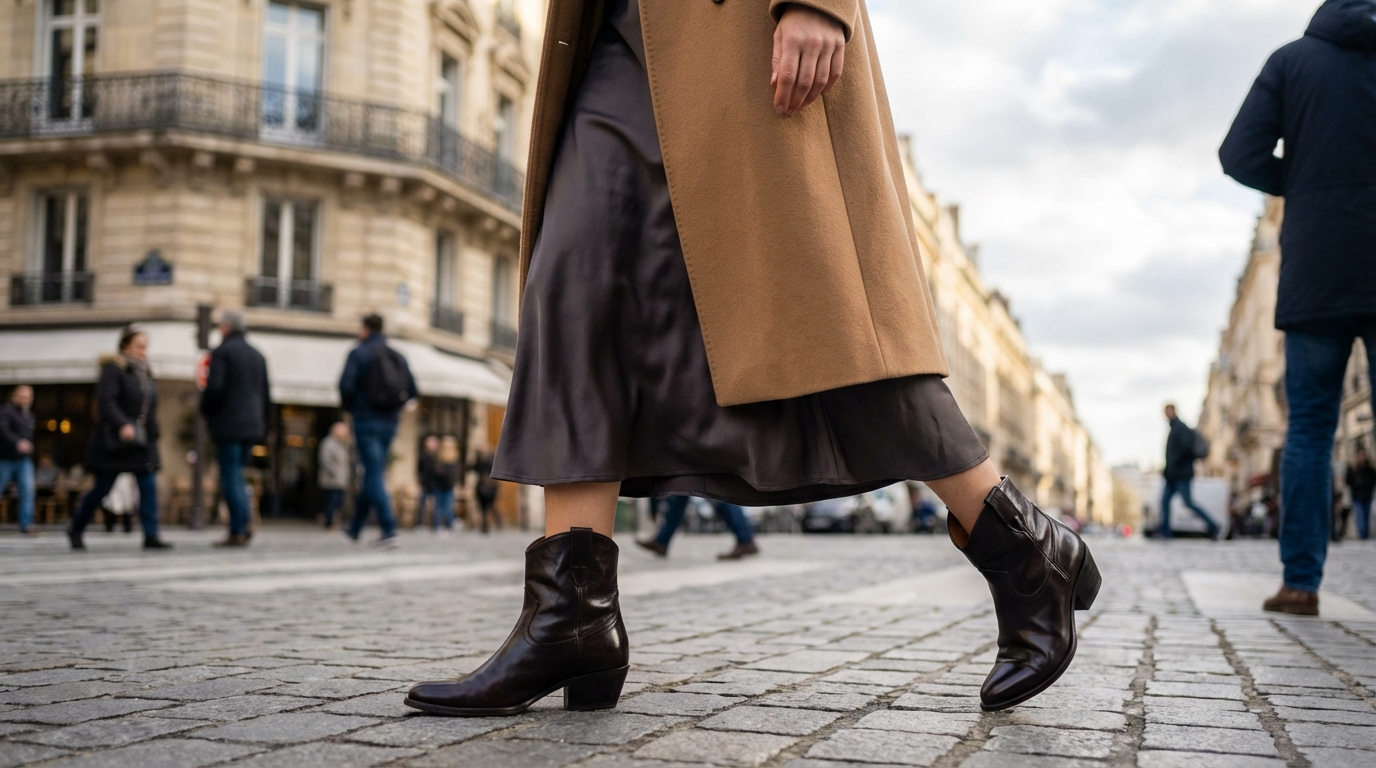 Bottines western : cette erreur de look qui vous fait passer pour déguisée (et comment l’éviter cet hiver 2025)