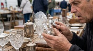 Brocante : ce vieux verre que vous bradez quelques euros cache parfois ce détail minuscule qui vaut une fortune