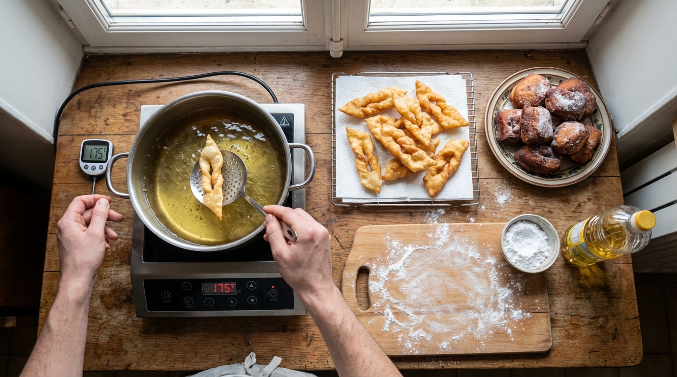 Bugnes et beignets de Mardi Gras trop gras ? Cette erreur bête en cuisine les alourdit sans que vous le sachiez