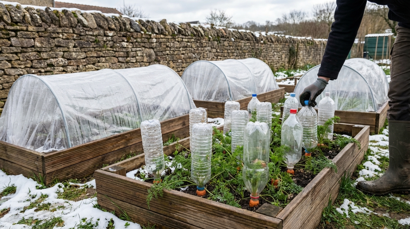 Carottes précoces : ce piège invisible de fin d’hiver les fait disparaître, voici le geste simple pour les sauver