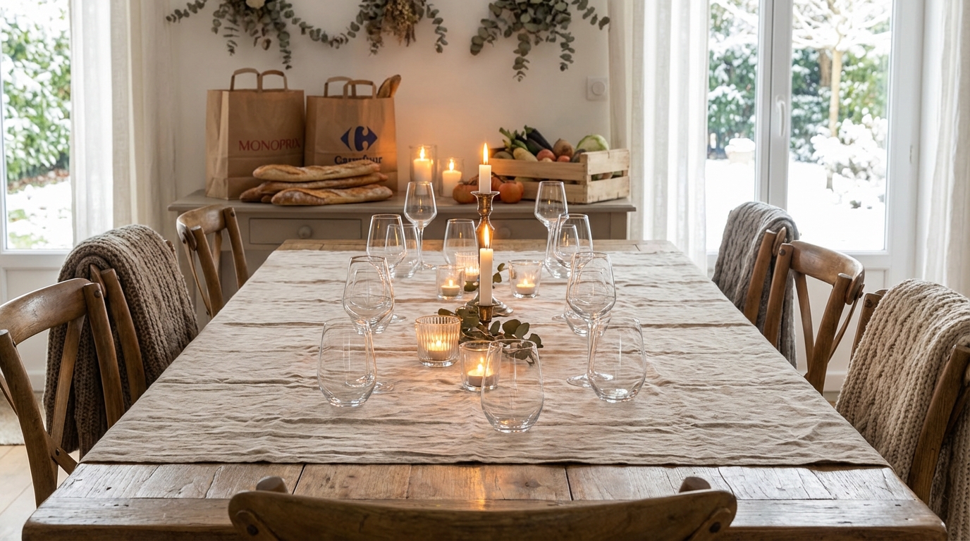 Carrefour : ces verres à vin fabriqués en France à moins de 6 € font un effet luxe sur la table, à saisir avant rupture