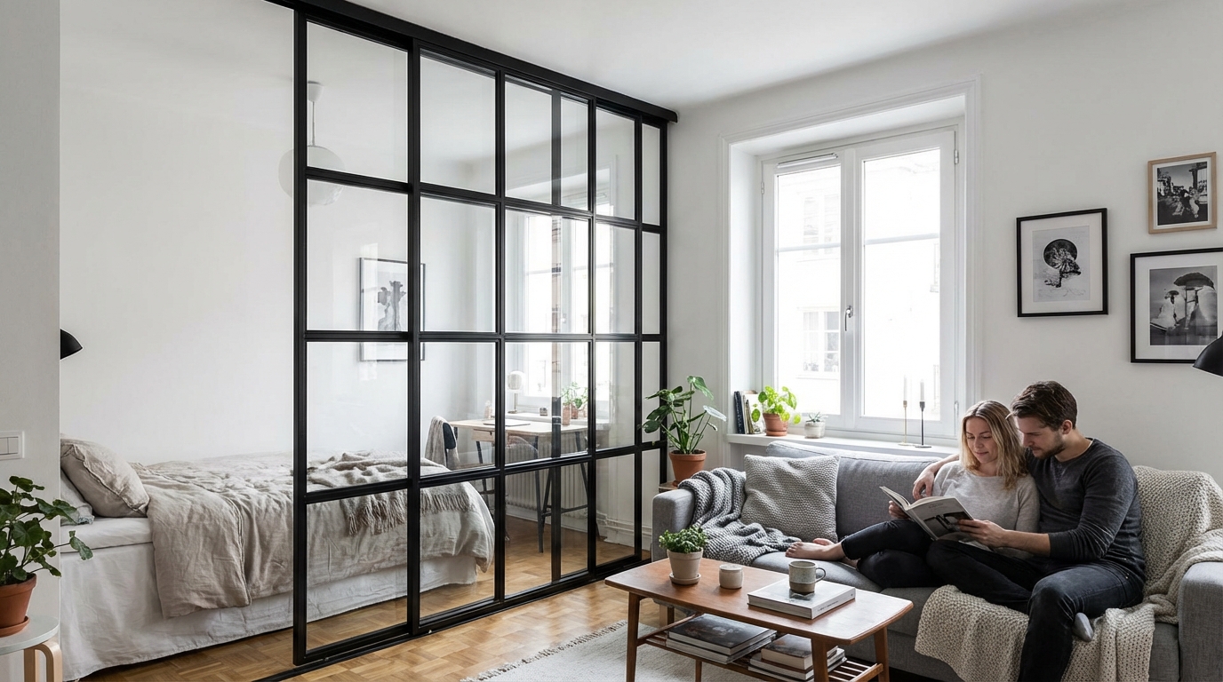 Castorama : cette cloison atelier noire à 119 € transforme un studio sans percer, mais gare à ce détail souvent négligé