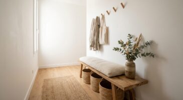 Ce banc H&M Home éco-responsable métamorphose l’entrée et son prix mini va vraiment vous surprendre