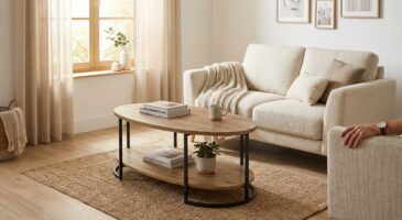 Ce bon plan BUT à moins de 100 € : cette table basse imitation chêne cache plus qu&rsquo;une simple promo