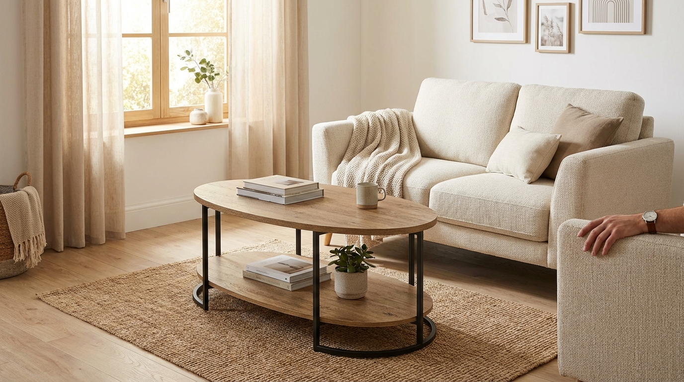 Ce bon plan BUT à moins de 100 € : cette table basse imitation chêne cache plus qu&rsquo;une simple promo