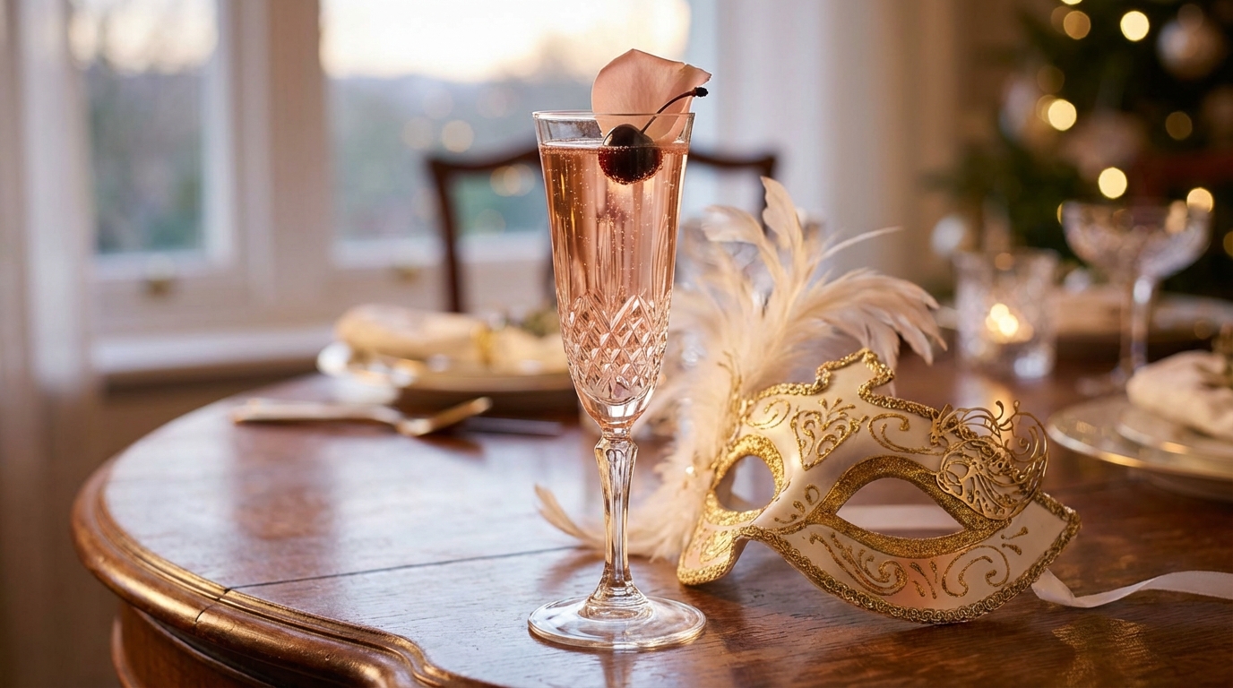 Ce cocktail vénitien à la cerise cache un ingrédient floral inattendu, à tester avant la fin de l’hiver