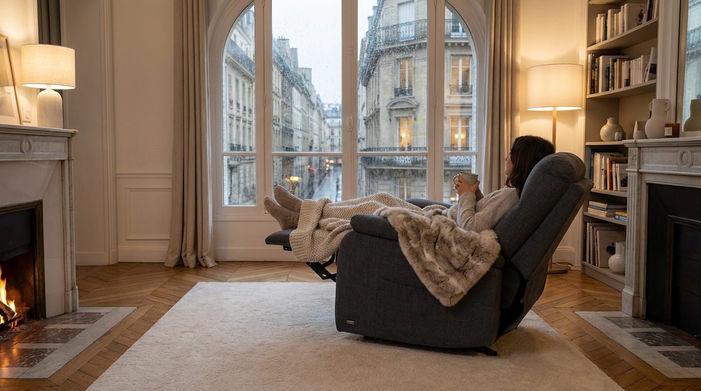 Ce fauteuil relax électrique cocooning chez Conforama à -50 % passe sous les 300 € : pourquoi il change tout à la maison