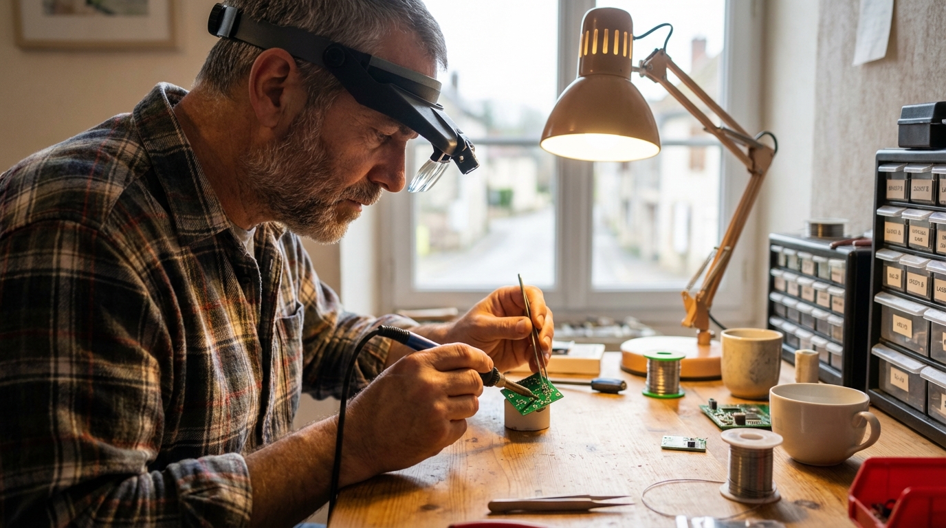 Ce gadget lumineux Parkside à 6,99 € revient chez Lidl : fini les yeux fatigués pendant vos travaux précis