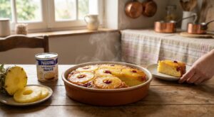 Ce gâteau à l’ananas ultra moelleux, mon rituel du dimanche, cache une astuce de paresseuse dans une boîte