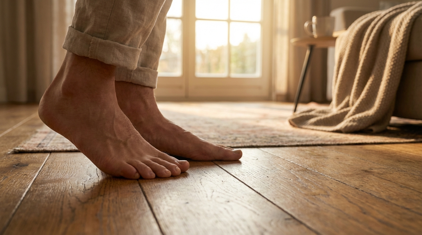 Ce geste avec vos pieds, que vous évitez chez vous, active 7 200 capteurs et peut transformer votre santé mentale