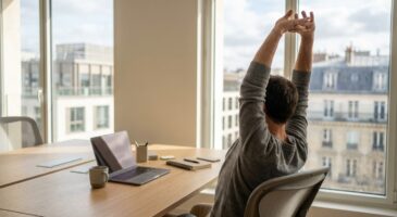 Ce geste de 10 secondes, plus puissant qu’un café, limite les dégâts silencieux de la position assise sur votre corps