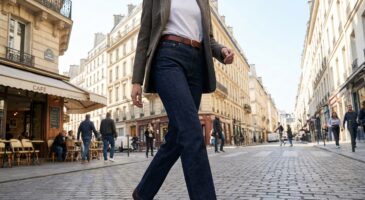 Ce jean taille haute que tout le monde adopte en ce moment affine la silhouette, passer à côté serait une erreur