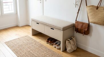 Ce meuble 2-en-1 à 37 € chez B&M fait le travail de deux sans prendre un cm de plus au sol, et il part déjà très vite