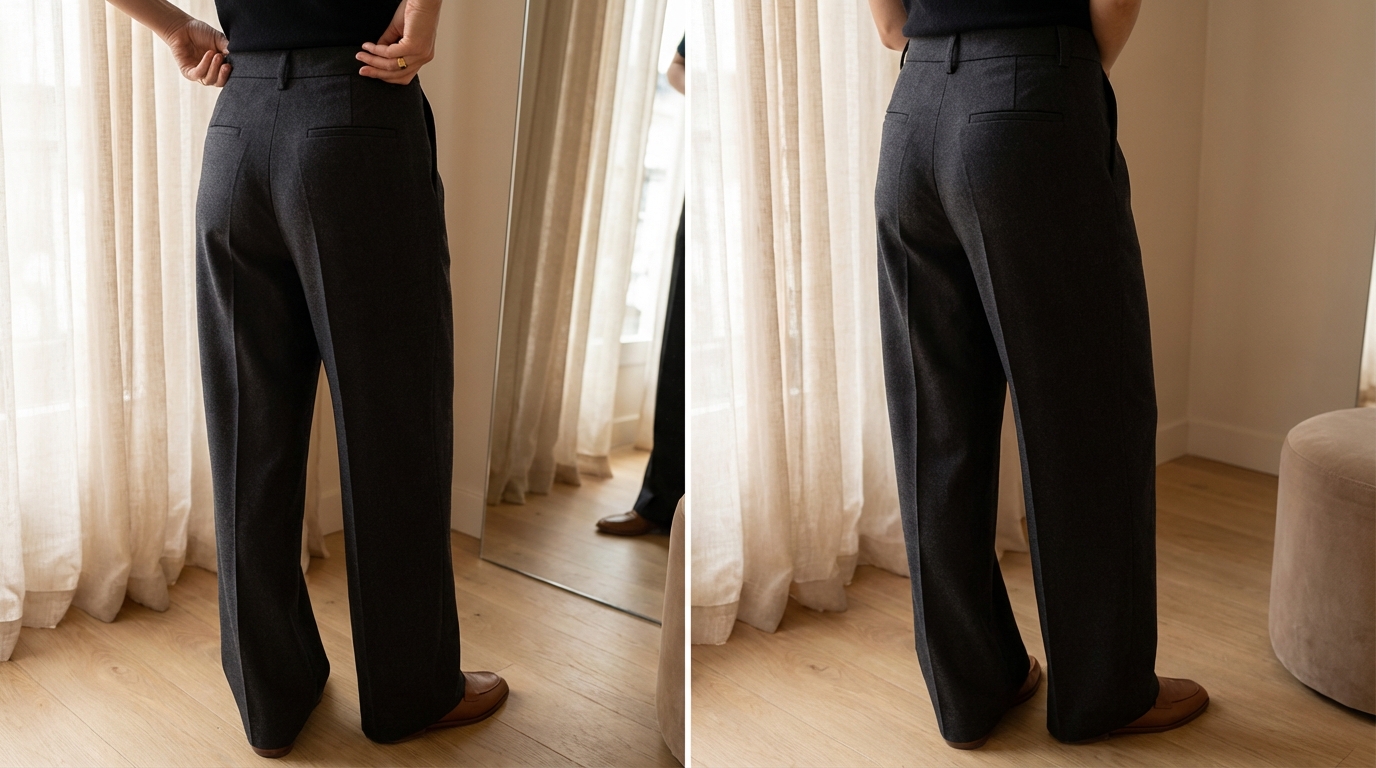 Ce pantalon discret en rayon remodèle fesses, taille et jambes : arrêtez de subir les jeans qui vous boudinent