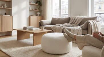Ce pouf teddy blanc à moins de 20 € chez Action fait un carton : pourquoi tout le monde se l&rsquo;arrache