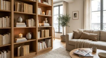 Ce rangement de livres ultra tendance que tout le monde adopte métamorphose votre salon en 10 minutes