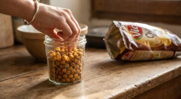 Ce snack maison croustillant et protéiné, prêt en 10 min, fait oublier les chips à ceux qui surveillent leur glycémie
