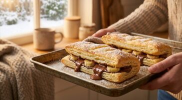 Ces feuilletés choco-banane à 3 ingrédients prêts en 15 min vont vous rendre accro : le détail qui change tout