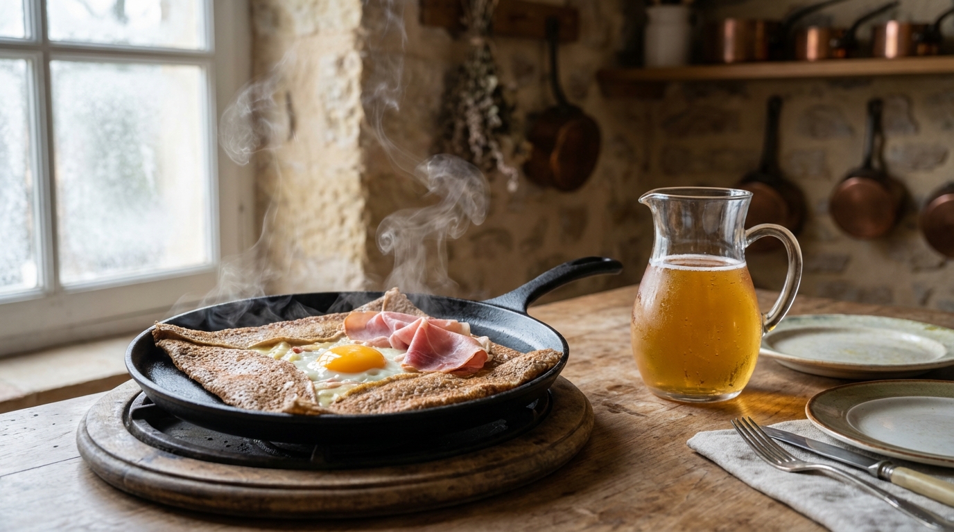 Ces galettes de sarrasin ultra croustillantes et bien garnies reposent sur un geste simple que vous oubliez toujours