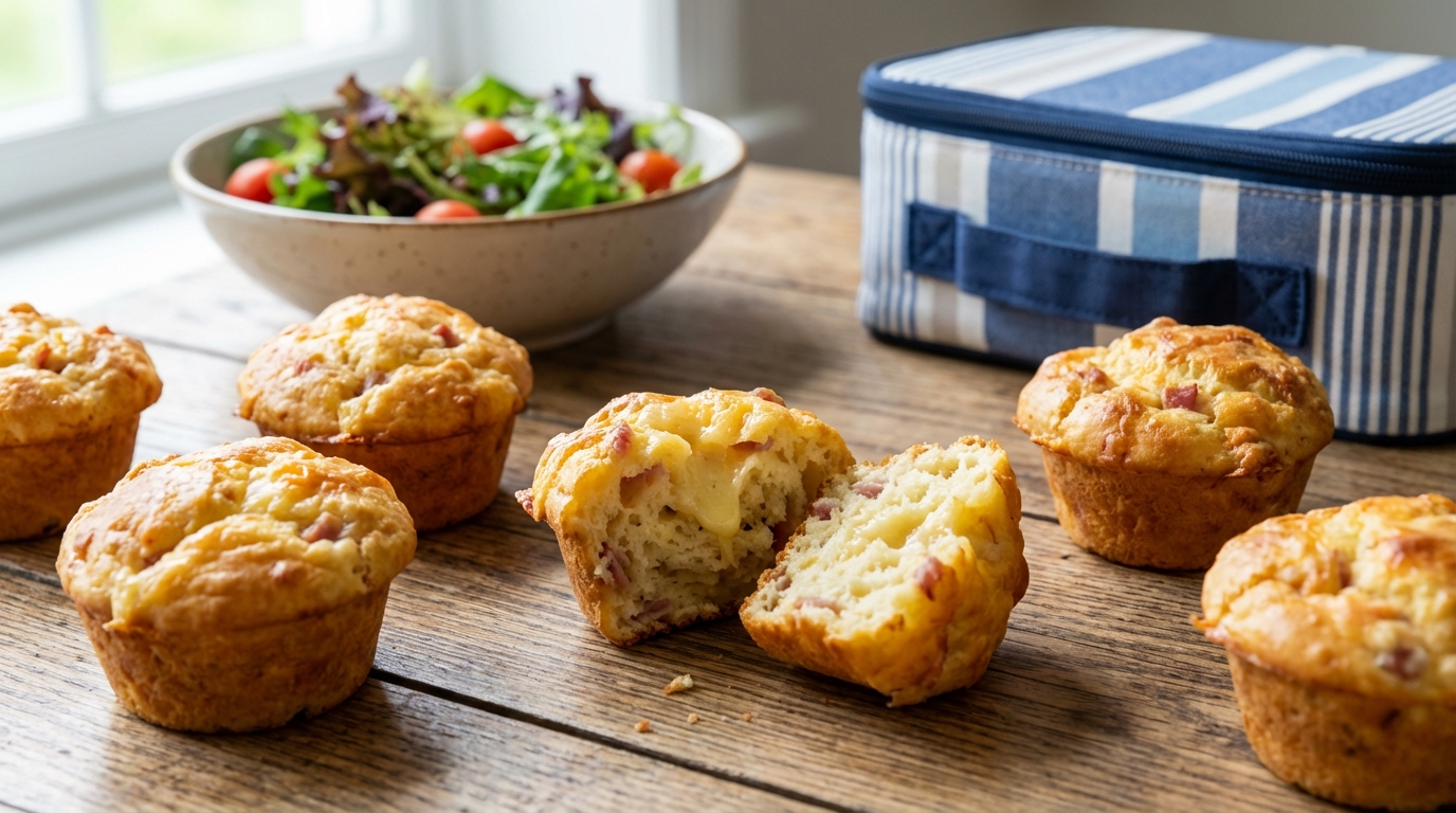 Ces muffins jambon-fromage moelleux ont remplacé mes sandwichs, voilà pourquoi ils vont sauver vos déjeuners