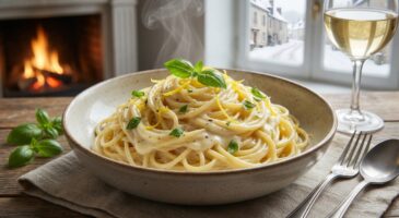 Ces pâtes crémeuses au parfum d’agrume sont mon arme secrète des soirs de flemme, prêtes en 15 minutes chrono