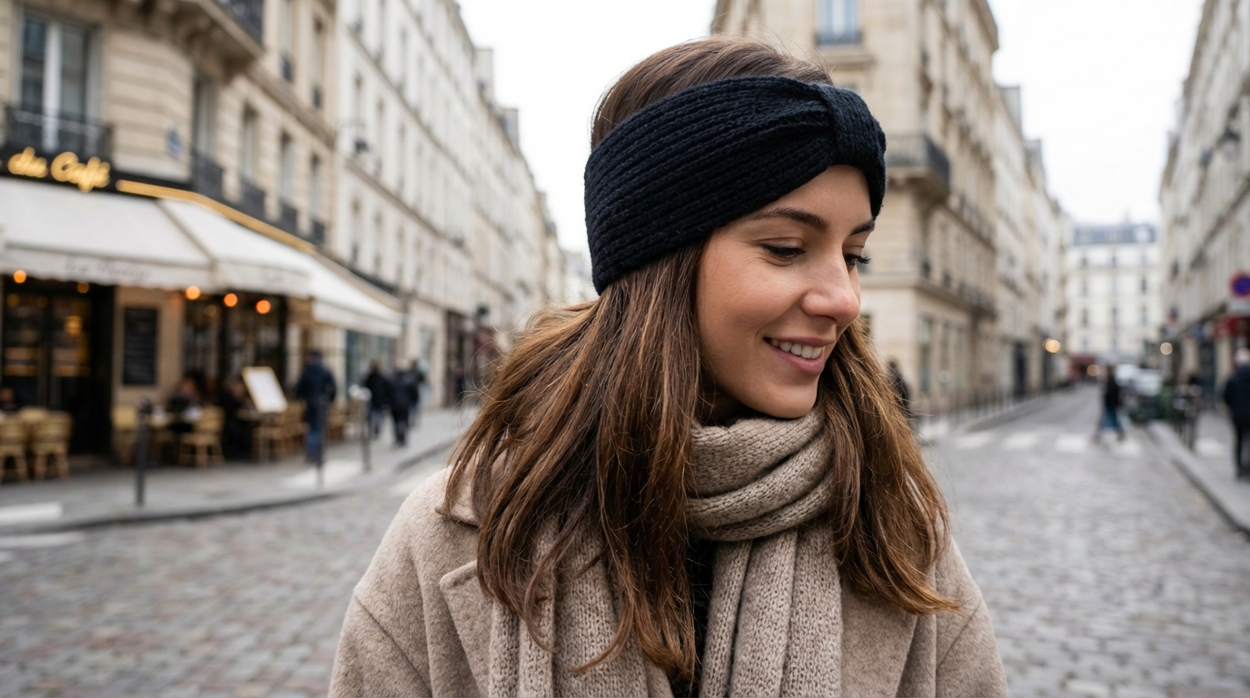 Cet accessoire cheveux 90’s que tout le monde s’arrache cet hiver sauve vos coiffures en 5 secondes