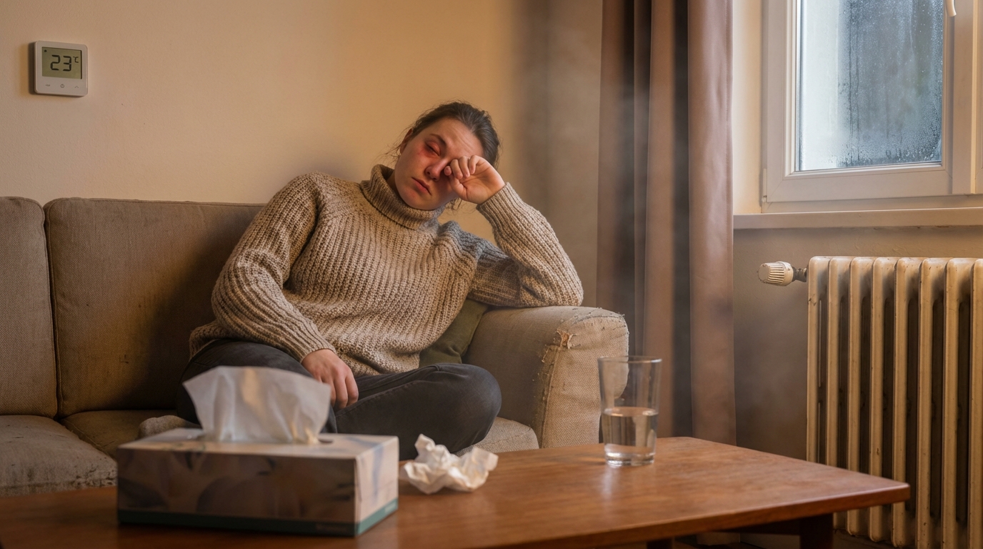 Cet hiver, ce réglage de votre radiateur épuise vos défenses et vous rend malade sans que vous sachiez pourquoi