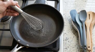 Cet ustensile en métal que vous utilisez chaque jour détruit vos poêles en téflon sans que vous le sachiez