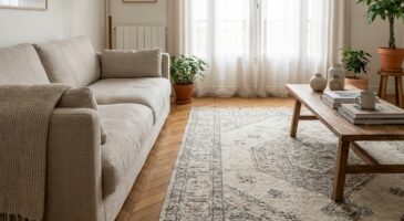 Cette distance précise entre canapé et table basse agrandit votre salon (et vous ne la respectez sûrement pas)