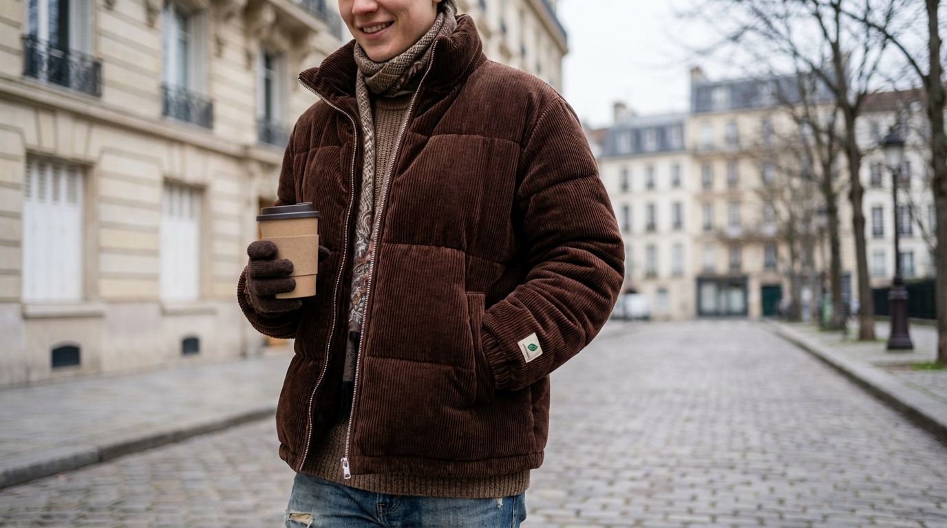 Cette doudoune en velours à 350 € affole TikTok : vous ignorez ce détail sur l’étiquette qui change tout