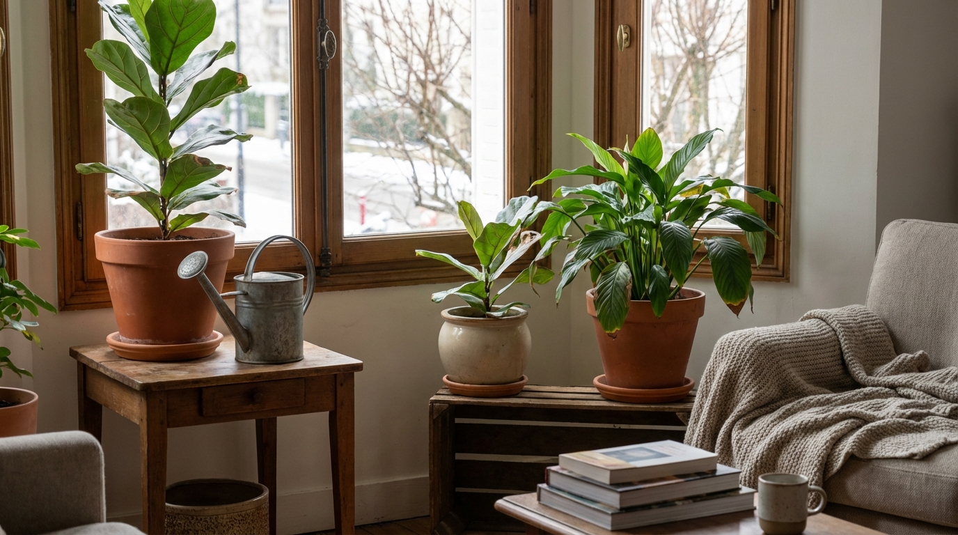 Cette erreur d’arrosage de fin d’hiver ruine vos plantes d’intérieur : voici le bon rythme à adopter