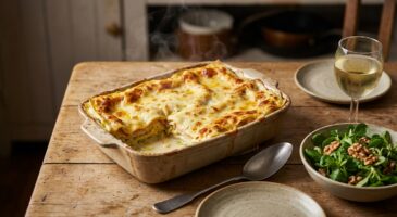 Cette lasagne d’hiver aux légumes et poisson fumé risque bien de détrôner tous vos gratins réconfortants