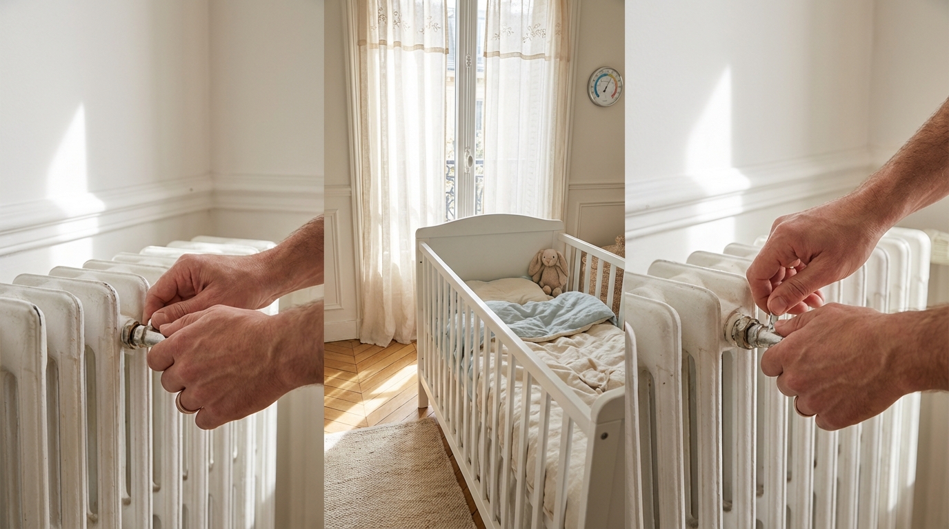 Chambre de bébé : cette erreur de température que font presque tous les parents met votre enfant en danger