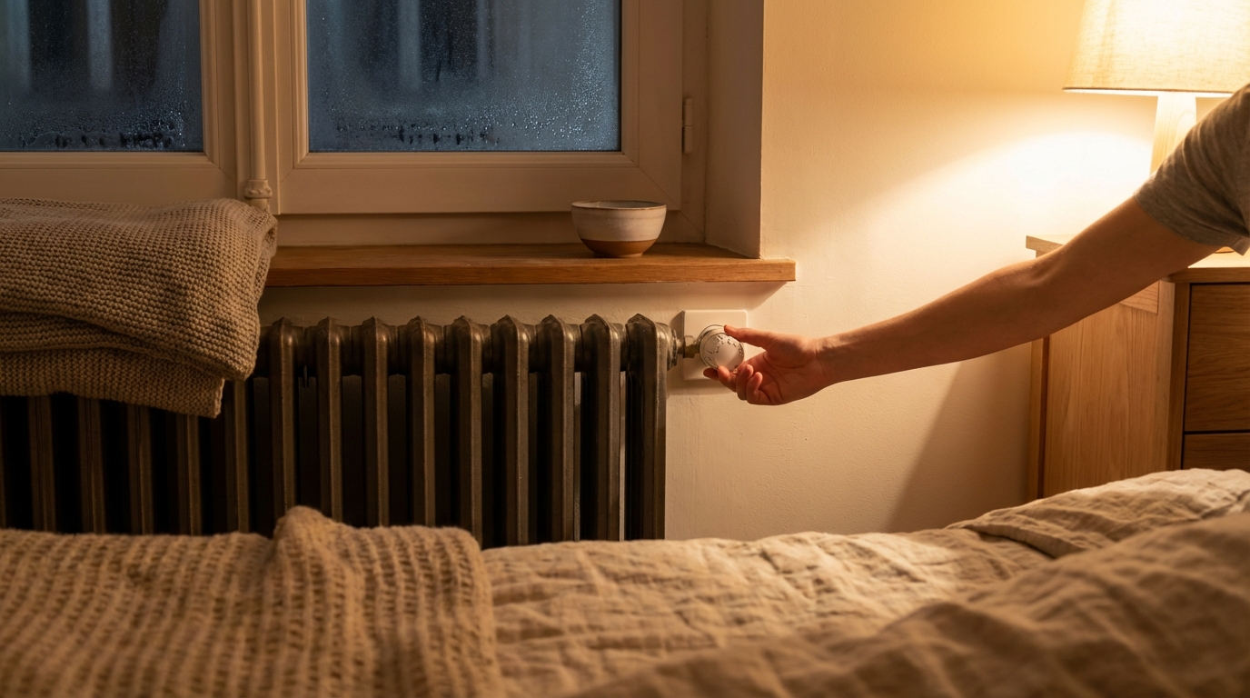 Chaque soir vous gaspillez du chauffage : cette astuce avec un bol vous aide à dormir et allège la facture