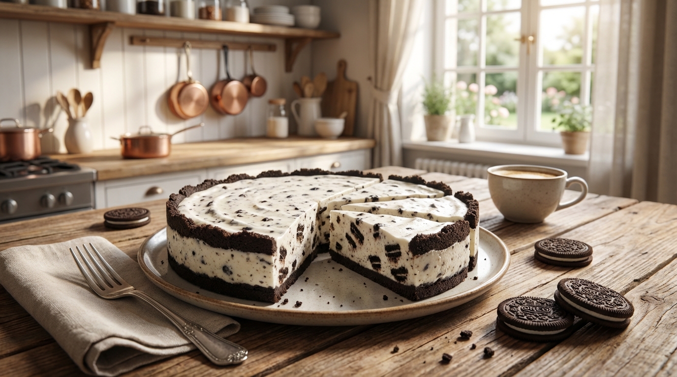 Cheesecake Oreo sans cuisson : ce secret pour une texture de pâtissier, à tester avant votre prochain dîner