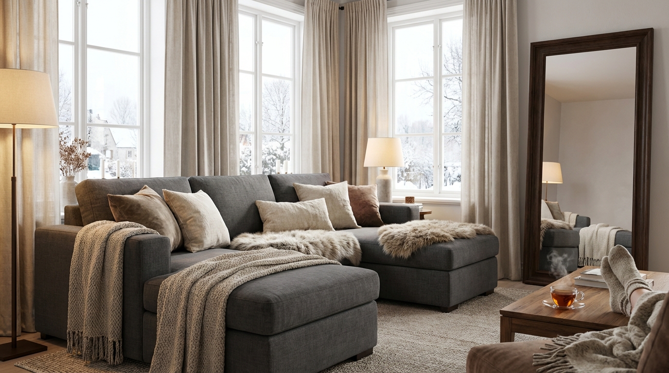 Chez IKEA, ce canapé 3 places best-seller avec méridienne passe sous les 900 € : ne tardez surtout pas