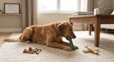 Chiens : pourquoi les vétérinaires vous supplient de troquer les os contre cet accessoire à mâcher bien plus sûr