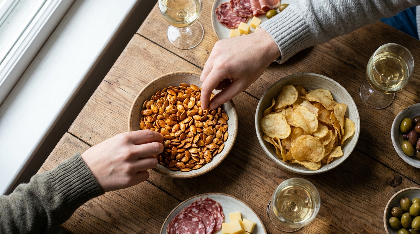 Chips à l’apéro : si vous tenez à votre cœur, remplacez-les par ces graines grillées ultra rassasiantes