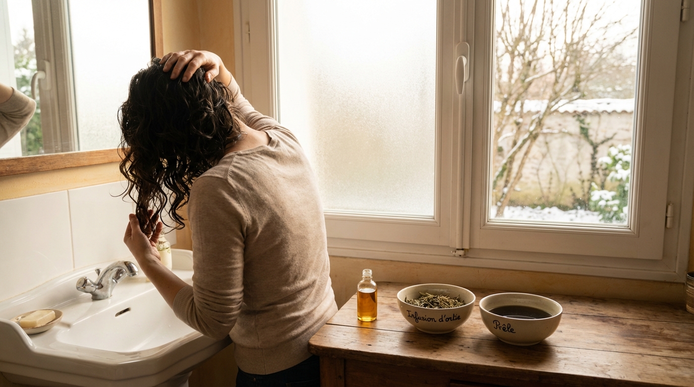 Chute de cheveux : stoppez les compléments, ce trio de plantes épaissit enfin la chevelure sans gélules