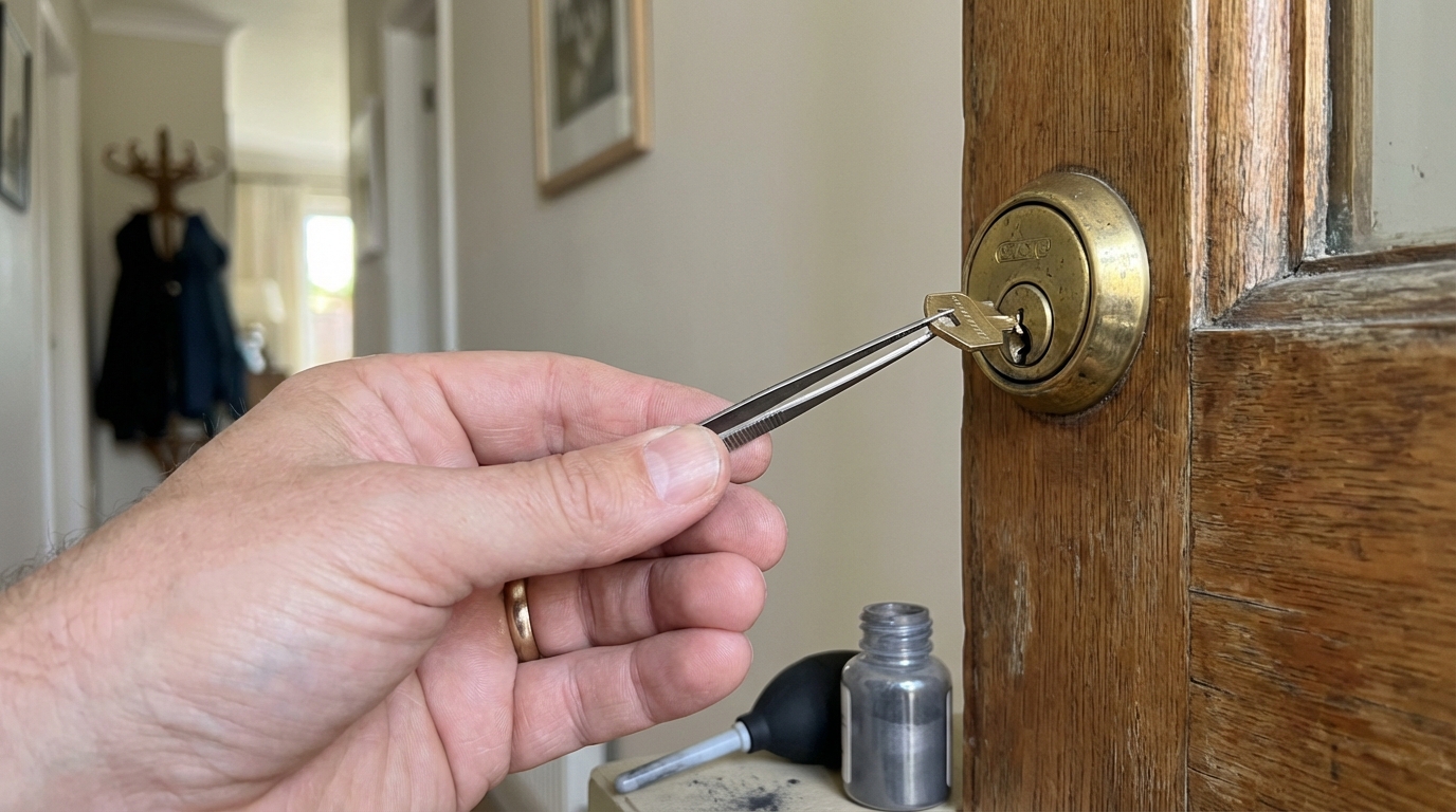 Clé cassée dans la serrure : ce geste réflexe détruit le cylindre, la vraie méthode des pros surprend