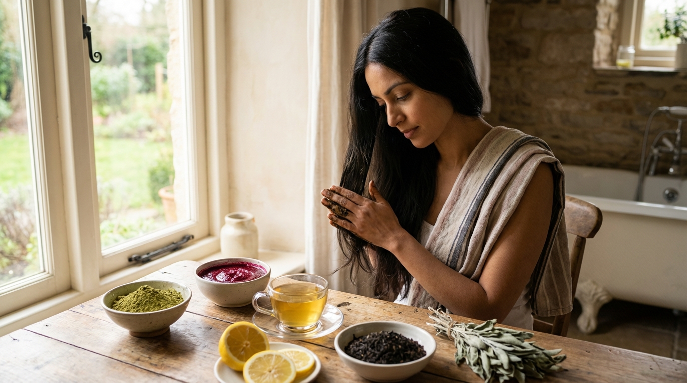 Coloration maison sans chimie : ces 6 ingrédients naturels transforment vos cheveux plus vite qu’un coiffeur