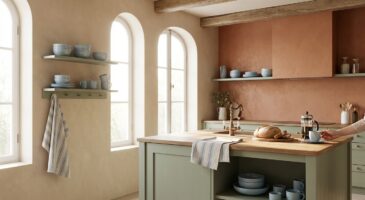 Couleur cuisine 2026 : ces teintes chaleureuses vont ringardiser votre blanc, les décorateurs les imposent déjà